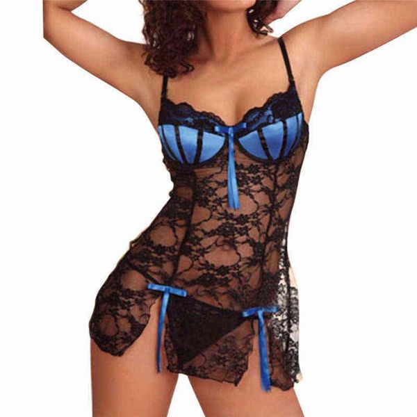 

nxy lingerie new women porno sleepwear lace underwear clothes lstry erotic transparent dress blue red 1217, Red;black
