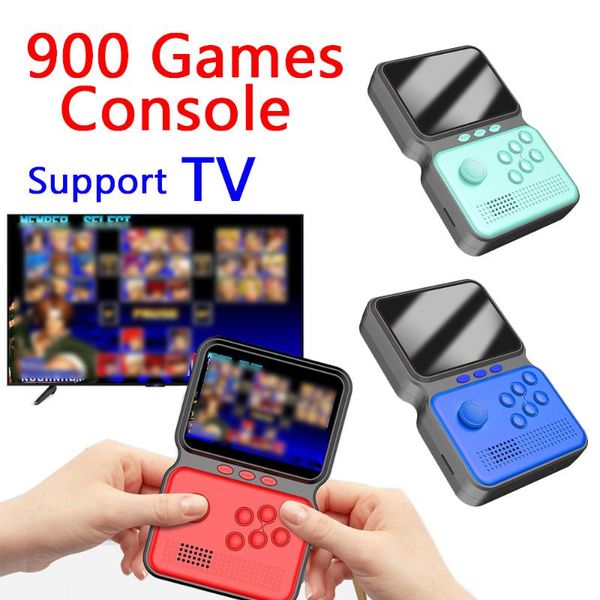 

retro 900 in 1 mini handheld portable player 3.5inch screen nostalgic arcade 16 bit consoles players game
