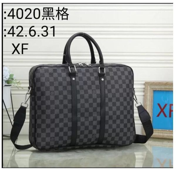 

gglvlouisvittonyslvutton fashion business bag luxury brand design lapbag clutch handbag leather briefcase pack, Red;black