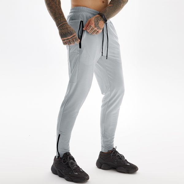 

men's pants pant sports jogging trousers hip hop gym sportswear man running zipper design solid track joggers sweat z2dc, Black