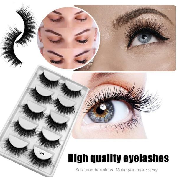 

outmaquillaje mink lashes 100% real siberian f^ur long thick reusable handmade non-irritating fake eyelashe1