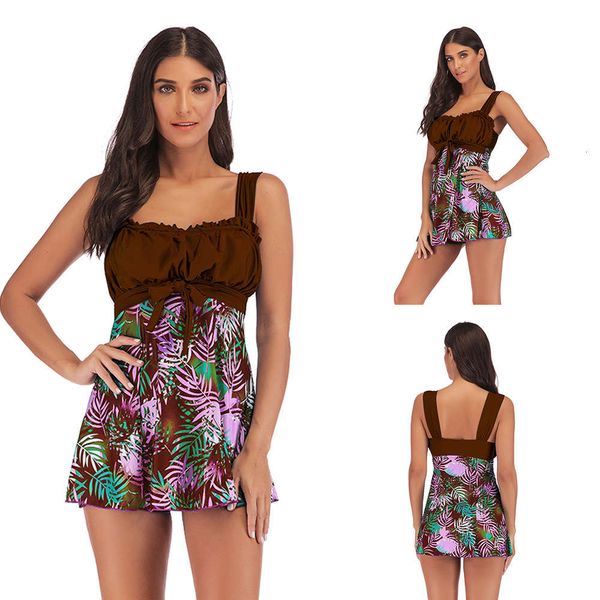 

print large split swimsuit summer women's bikini triangl swimwear, White;black