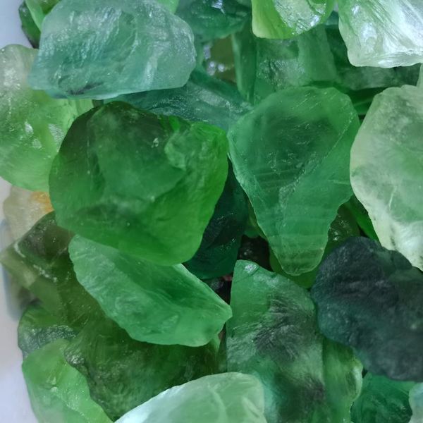 

decorative objects & figurines 30-50g natural green fluorite gemstone quartz mineral specimen original stones