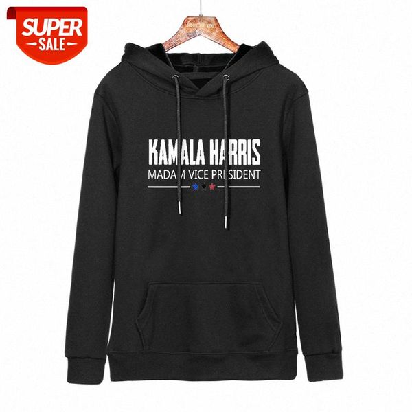 

kamala printed hooded sweatshirt #pe5s, Black