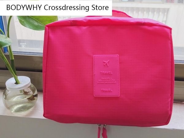

waterproof nylon travel cosmetic bag large-capacity toiletry storage multi-function pouch bags & cases