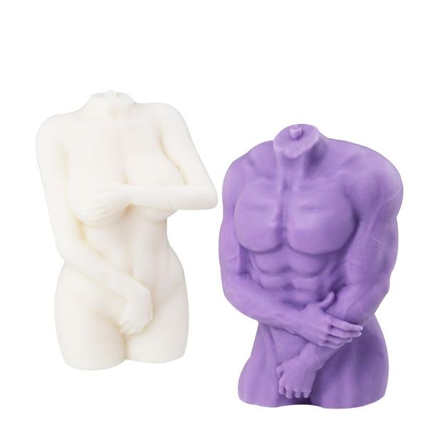 

craft tools 3d body candle molds male female design silicone wax mold art fragrance plaster candles making aroma home crafts decoration