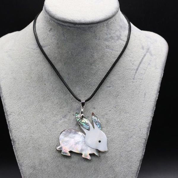 

pendant necklaces selling natural shell mother -shaped trendy necklace make diy jewelry accessories bracelet size 45x45mm, Silver