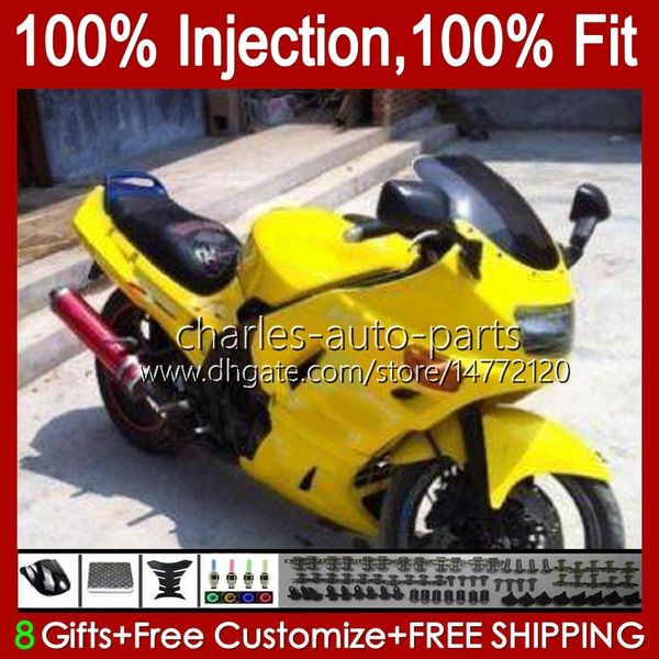 OEM впрыска для Kawasaki Ninja ZZR-400 ZZR-600 2001 2002 2003 2003 2005 2006 2007 84HC.86 желтый светлый новый ZZR600 ZZR400 ZZR 400 600 93 94 95 96 97 98 99 00