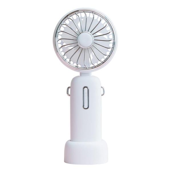 

electric fans wt-f40 deskmini outdoor portable handheld neck fan with spiral four leaves three gears wind silent operation