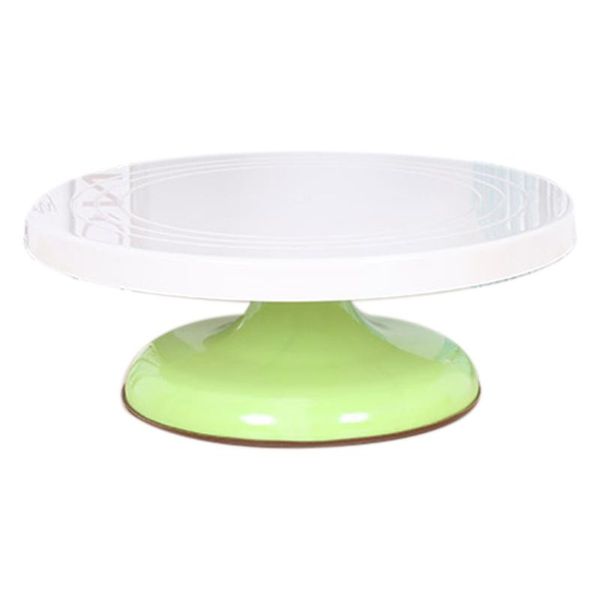 

plastic cake turntable diy pastry baking tools stand rotation set decoration &