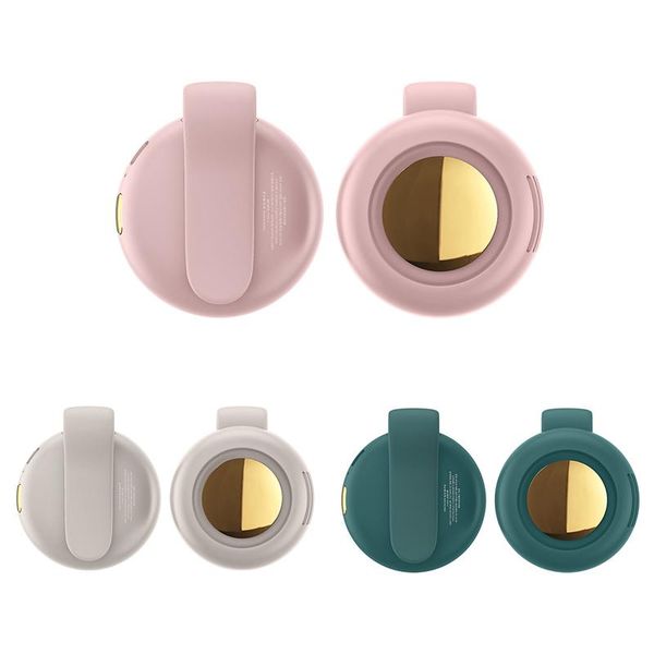 

2.1w summer keep cool fitness running lazy portable small fan hanging waist whirlwind mini silent usb rechargeable other home decor