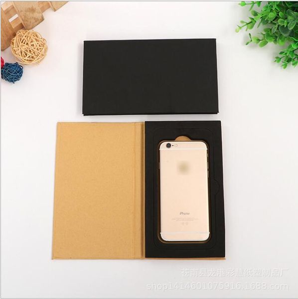

gift wrap 10pcs hard paper cardboard box for phone case packaging with inner foam