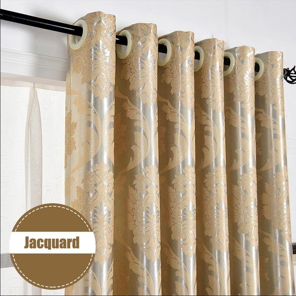 

european luxurious curtain jacquard curtains for living room bedroom kitchen window drapes &