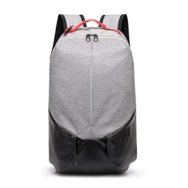 

backpack men business lapbag patchwork colors oxford casual rucksack student large capacity backpacks #15