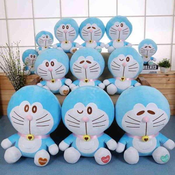 

new sweetheart jingle plush toy doraemon cartoon large cat scratch machine doll