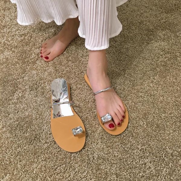 

slippers women's shoes wear the summer 2021 water drill slope heel wet beach with toe sandals, Black