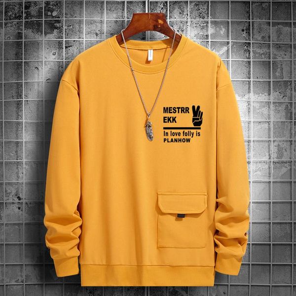 

harajuku sweatshirts men hip hop hoodie letter print casual sweatshirt spring autumn long sleeve with pocket men's hoodies &, Black