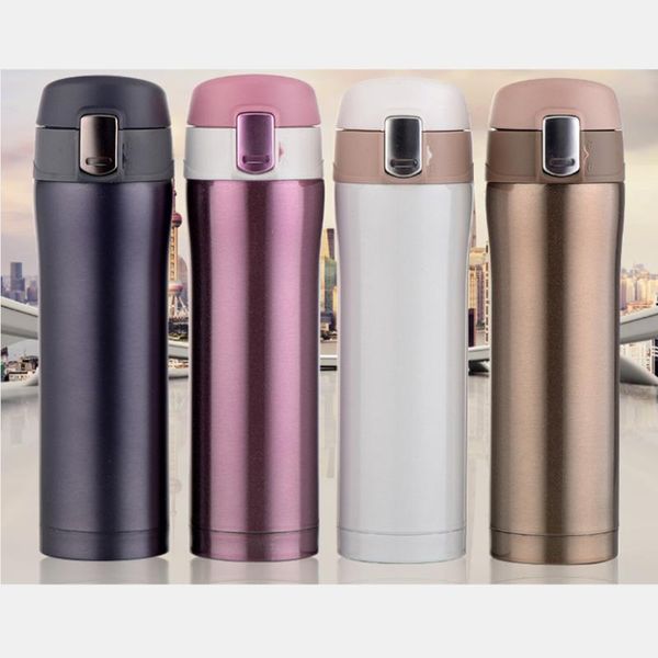 

water bottles 350ml/450ml vacuum flasks stainless steel insulated cup coffee mug bottle gifts thermocup