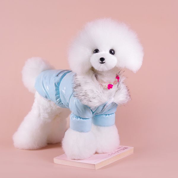 

little dog cute thickened down et teddy bear bomei small puppy p winter warm cotton