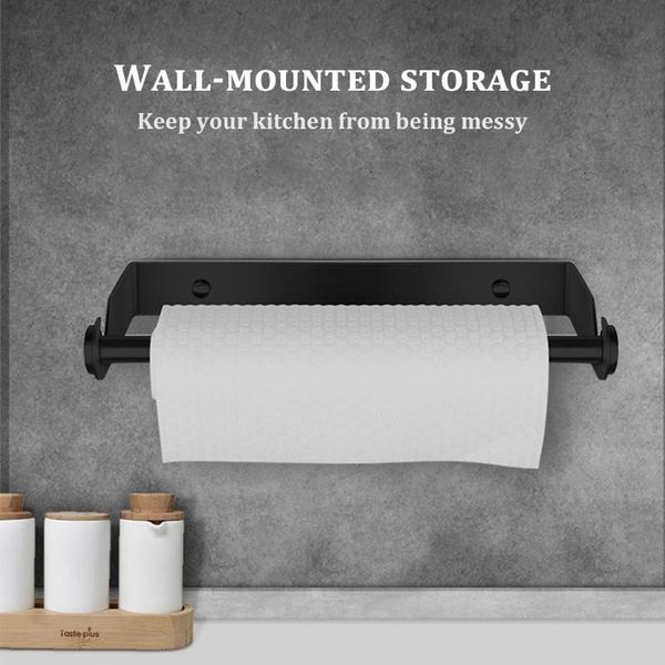 

toilet paper holders stainless steel towel rack mounted roll stand for bathroom kitchen wall-mounted holder