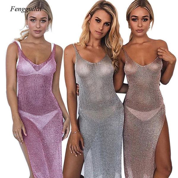 

casual dresses 2021 summer women beach dress swimwear lace crochet hollow bikini cover up, Black;gray