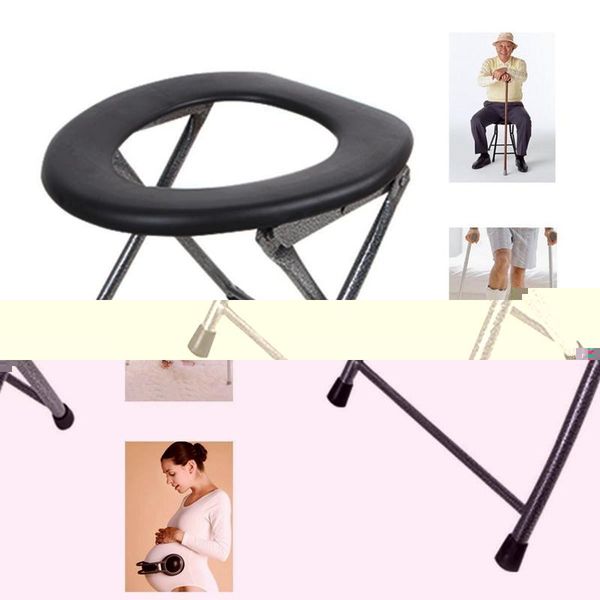 

portable folding toilet outdoor camping travel fishing accessories