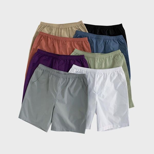 

women's shorts summer plus size short femme streetwear womens thin straight white women elastic waist loose casual po014, White;black