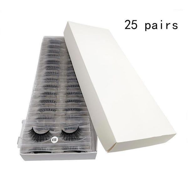 

fashion 3d natural false eyelashes thick and soft 25 pairs of sale1