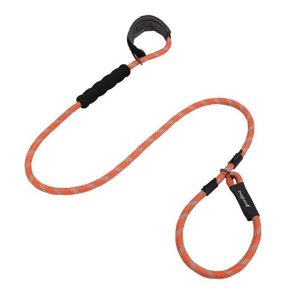 

dog collars & leashes reflective nylon harness leash adjustable collar training rope with buckle