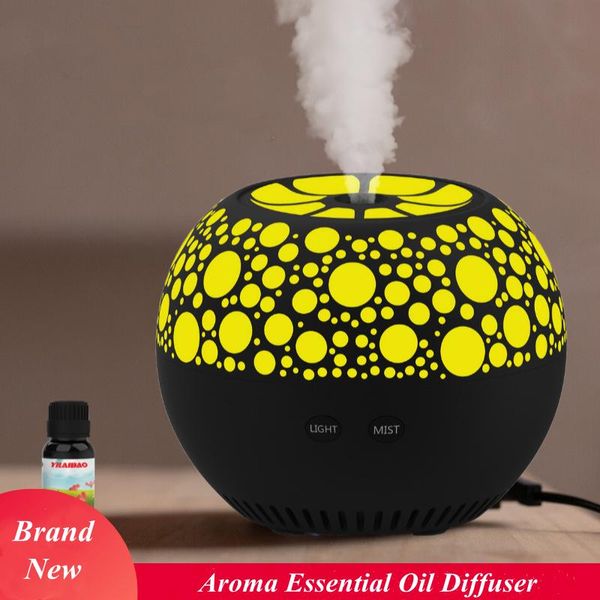 

humidifiers 300ml aroma essential oil diffuser aromatherapy sprayer home office air humidifier ultrasonic mist maker 7 led lights fogger