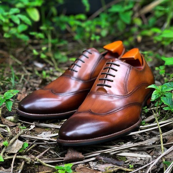 

dress shoes men british carve patterns or designs on woodwork business casual joker autumn by hand1, Black