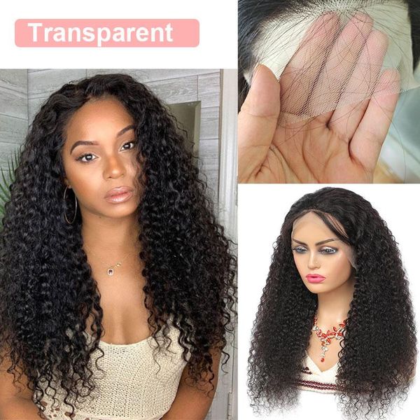 

lace wigs transparent frontal brazilian curly human hair front wig applegirl remy from12 to 30 inch, Black;brown
