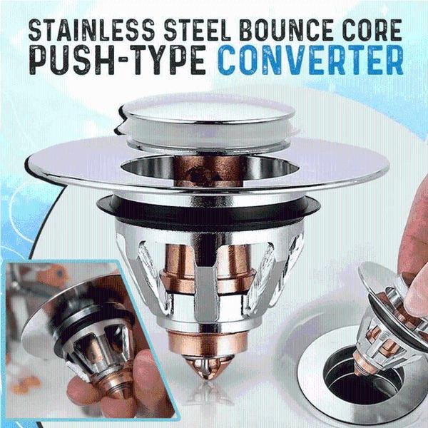 

other bath & toilet supplies universal basin push down -up drain filter hair catcher ser shower sink strainer plug kitchen accessorie