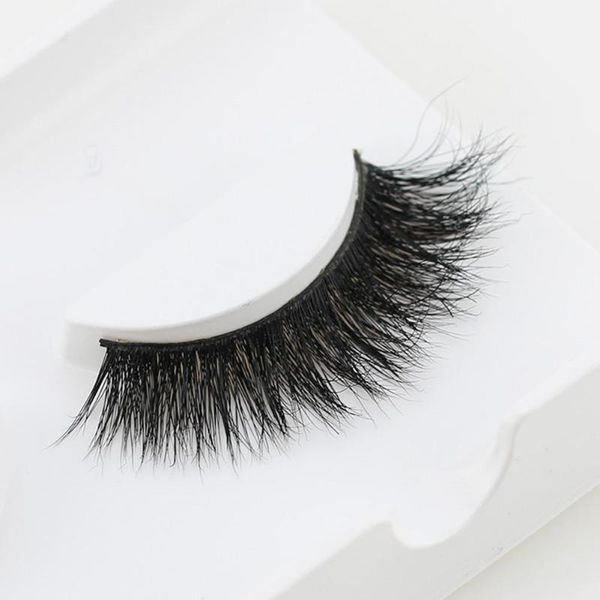 

fashion 1 pairs natural false eyelashes fake lashes long makeup 3d mink extension eyelash for beauty1