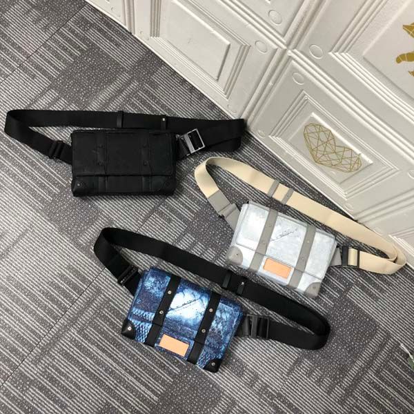 

shoulder bags luxury designer bag famous hasp mans fashion coated canvas handbags crossbody outer pocket wallet removable leather straps