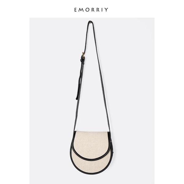 

female bag creative one-shoulder diagonal all-match hit color semicircular saddle handbags women bags shoulder