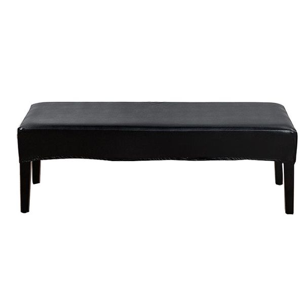 

chair covers furniture anti dust easy install living room seat protector soft durable pu leather bedroom bench cover high stretch waterproof