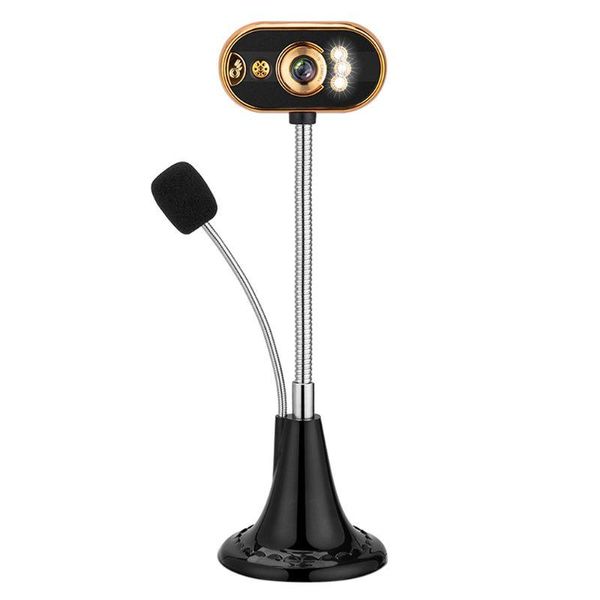 

high definition usb webcam video calling web camera built-in mic for pc webcams