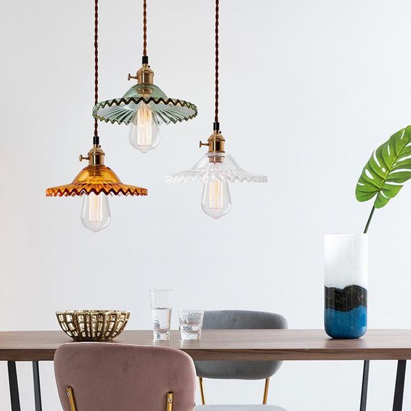 

pendant lamps vintage crystal design lamp lustres para quarto kitchen chandeliers nordic decoration home ventilador de techo lamparas