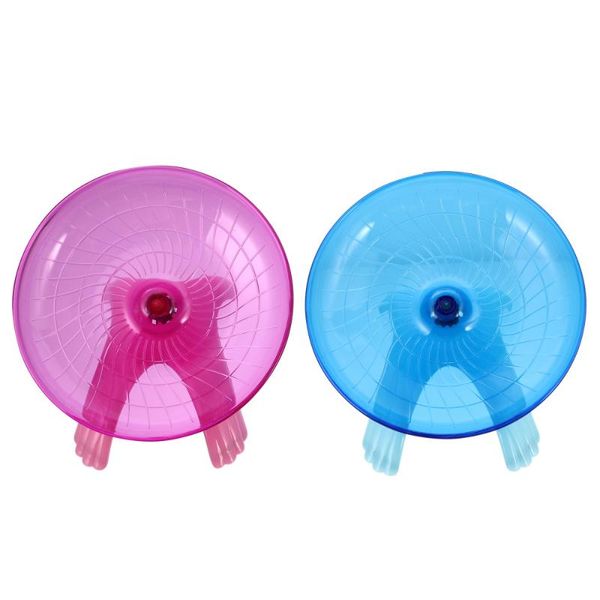 

small animal supplies 2pcs creative mute hamster exercise wheel running fun pet plaything