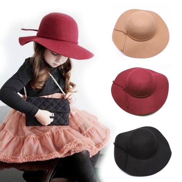 

caps & hats baby summer accessories sweet girls kids bowknot hat bowler beach sun protect bonnet toddler pography props, Yellow