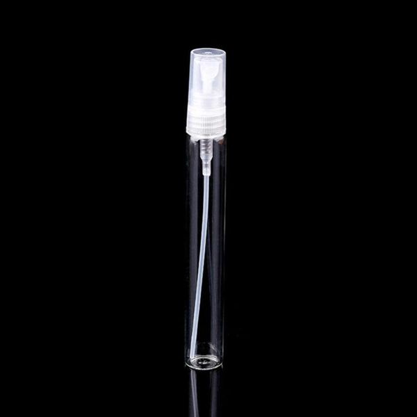 

storage bottles & jars 10pcs portable mini perfume bottle plastic empty cosmetics bottled toner spray nebulizer 2ml 3ml 5ml 10ml