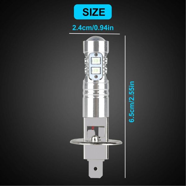 

4pcs/set led headlight bulbs accessories dc 12v to 24v driving h1 ice blue parts car headlights