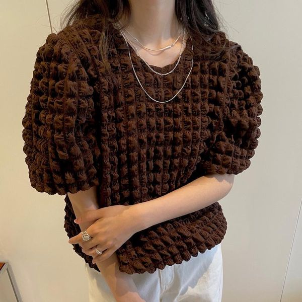 

women's t-shirt women 2021 spring and summer ladies simple style casual, White