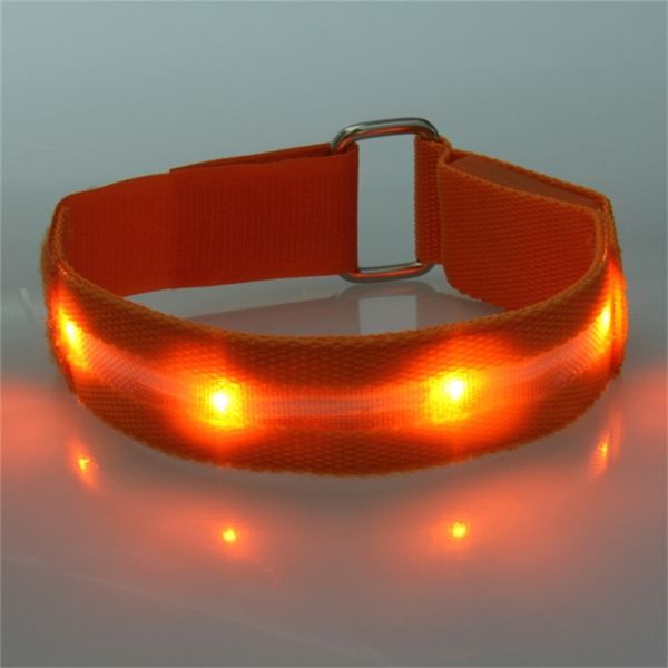 

outdoor sports led night running tool wrist luminous arm with warning light