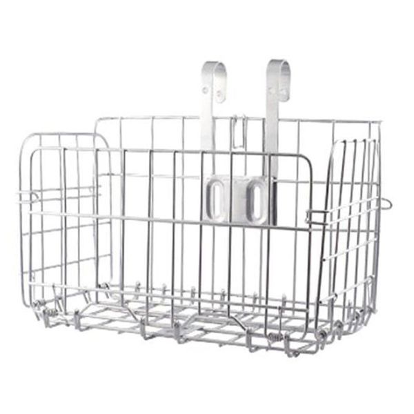

cycling bags folding rear bicycle basket line grid removable front bag suspension mountain bike acces
