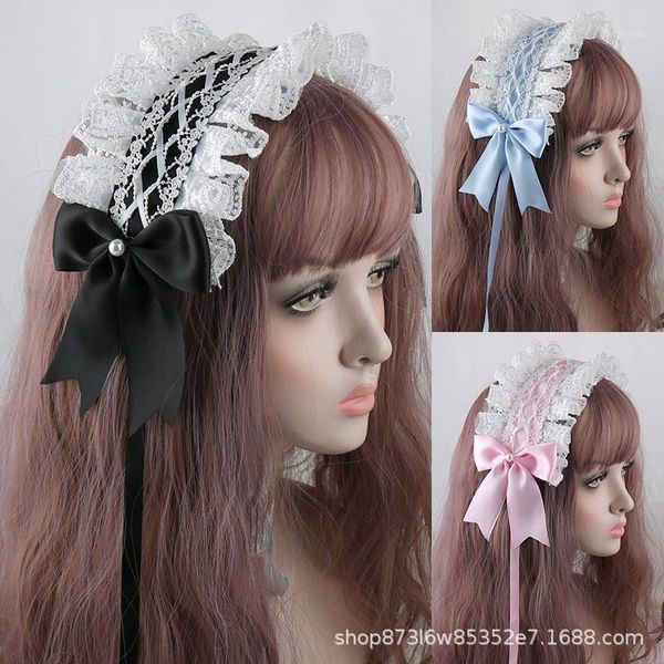 

original lolita hair band daily wild accessories small angel handle cat headband gothic accessories1