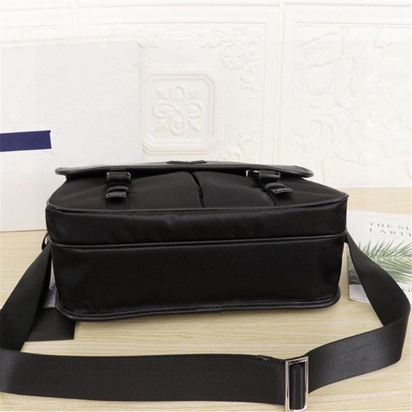 

mens bag nylon bag small waterproof diagonal bag mens black zipper business mmm