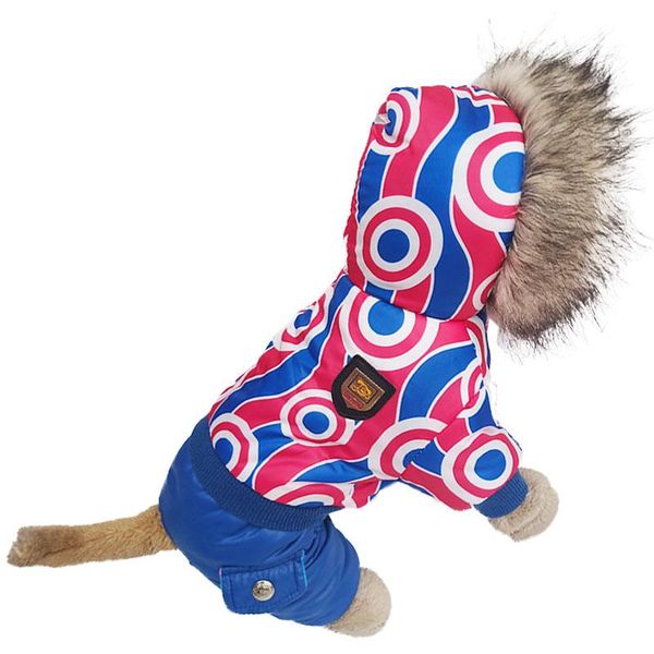 

arrival hooded warm winter thickness pet dog clothes cat puppy dogs coat jackets with symphony pattern from s-xl apparel