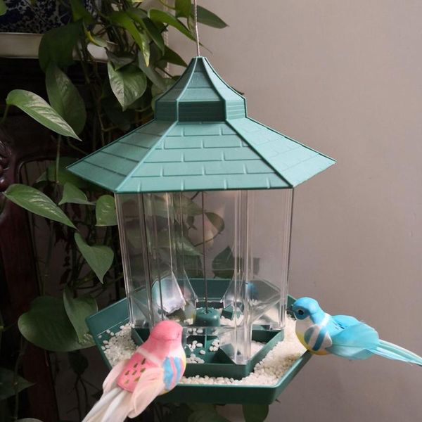 

bird cages wild feeder hanging garden yard outside decoration distributor el table peanut suction for pet birds